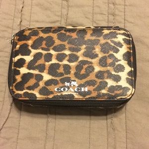 Coach Travel Jewelry Case NWOT